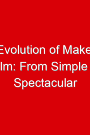 The Evolution of Makeup in Film: From Simple to Spectacular